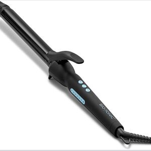 Black and Blue Hair Styling Wand with LED Display